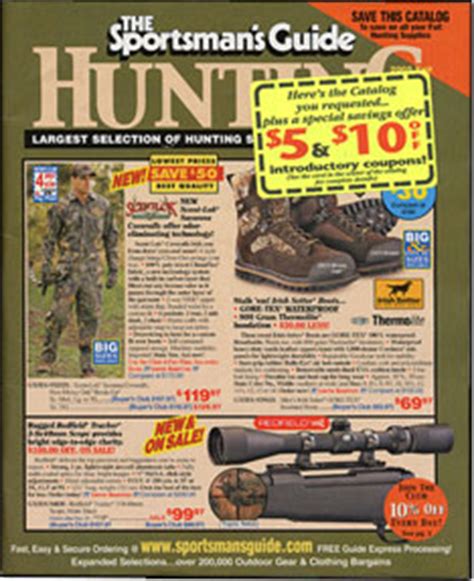 sportsman's guide catalog by mail
